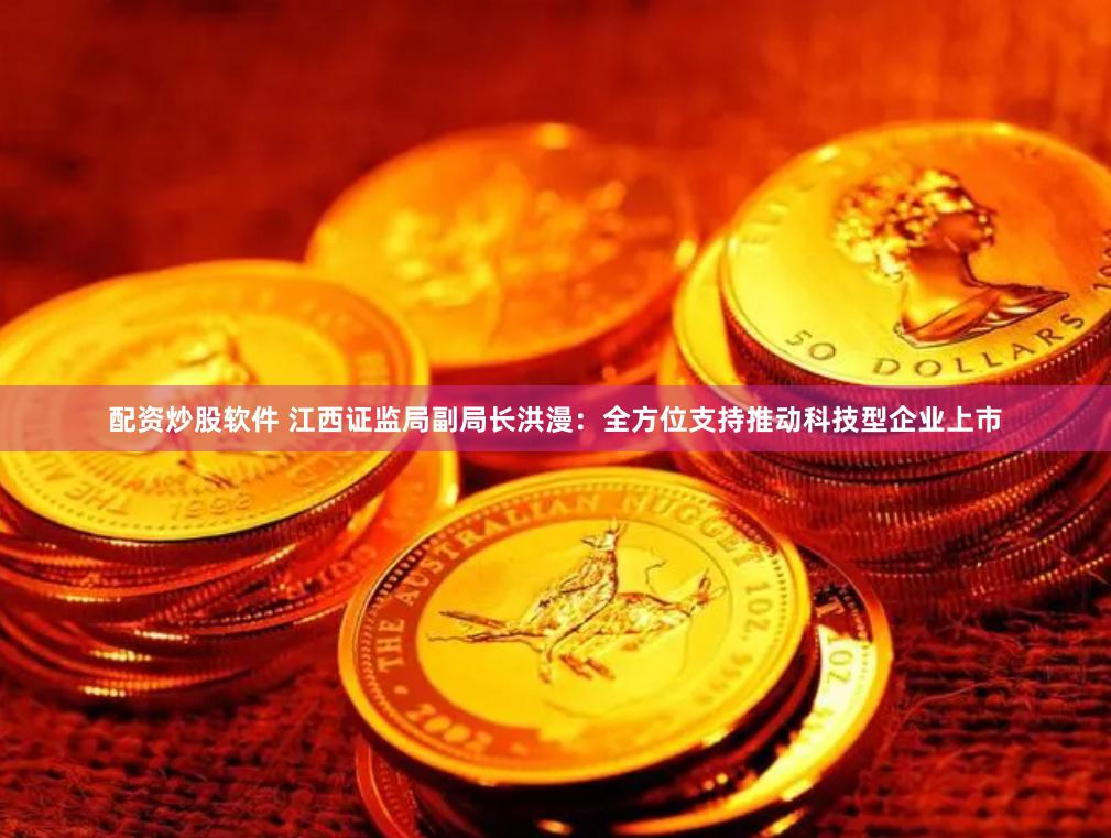 配资炒股软件 江西证监局副局长洪漫：全方位支持推动科技型企业上市