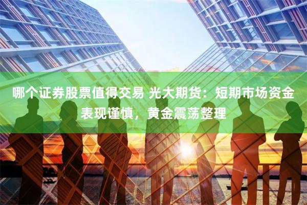 哪个证券股票值得交易 光大期货：短期市场资金表现谨慎，黄金震荡整理