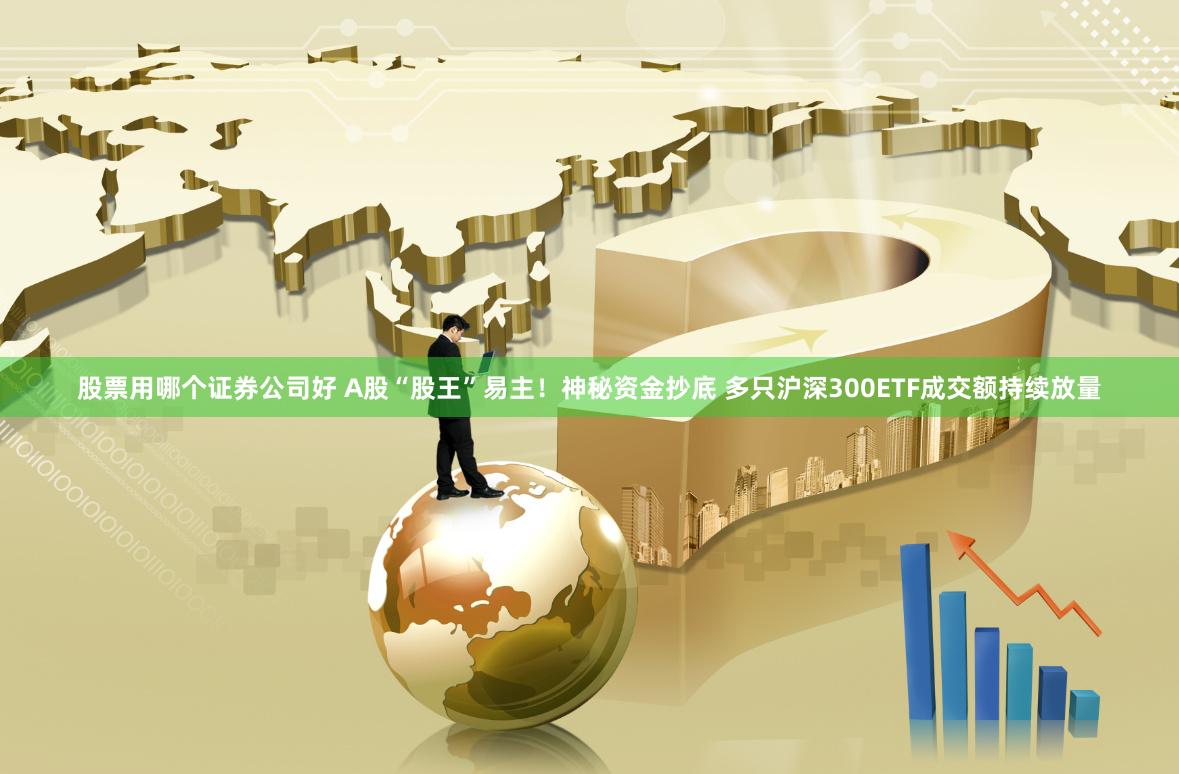 股票用哪个证券公司好 A股“股王”易主！神秘资金抄底 多只沪深300ETF成交额持续放量